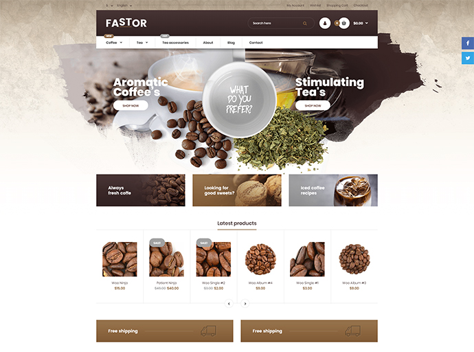 Fastor - Mehrzweck-WooCommerce-Theme