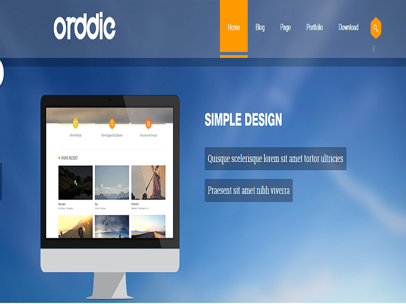 St Oddie – Простой дизайн шаблона Joomla для фотографии