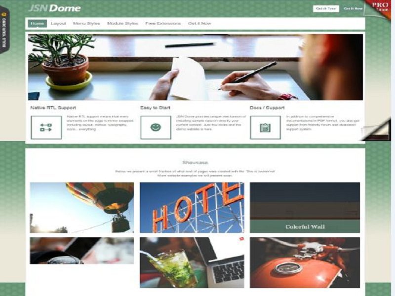 Jsn Dome – Шаблон Joomla Jsn Professional