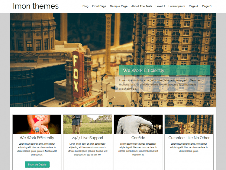 Tema WordPress gratuito per le vacanze Hathor