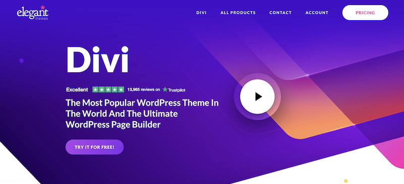 Thèmes gratuits Divi