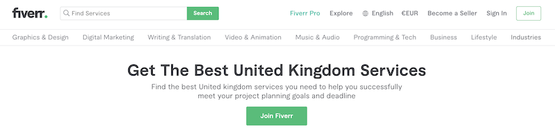 Fiverr 促销代码英国