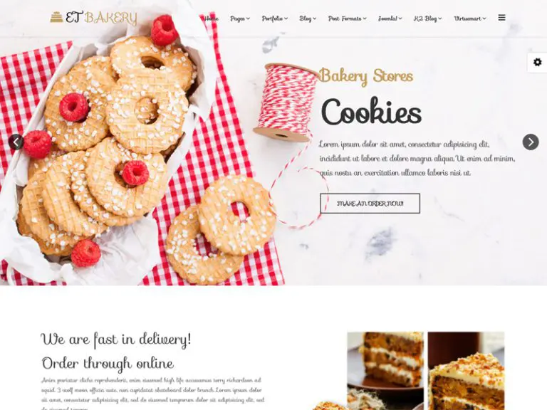 Et Boulangerie Joomla Boulangerie Modèle