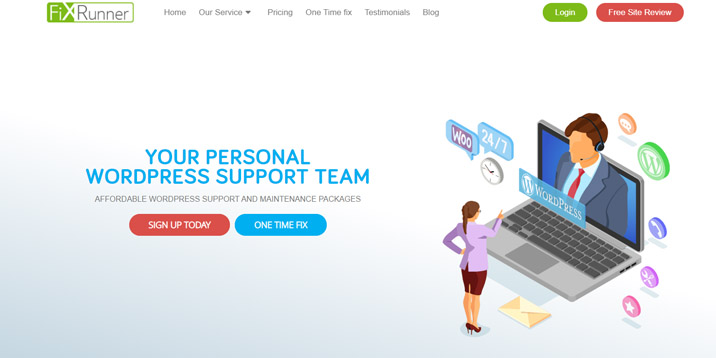 Fixrunner-WordPress-บำรุงรักษา