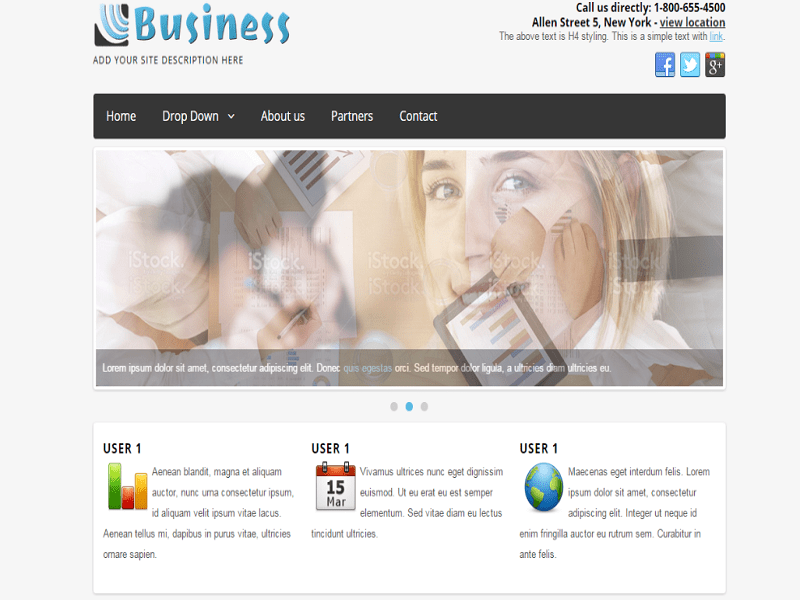 Jt Business – Modèle Joomla 3.2