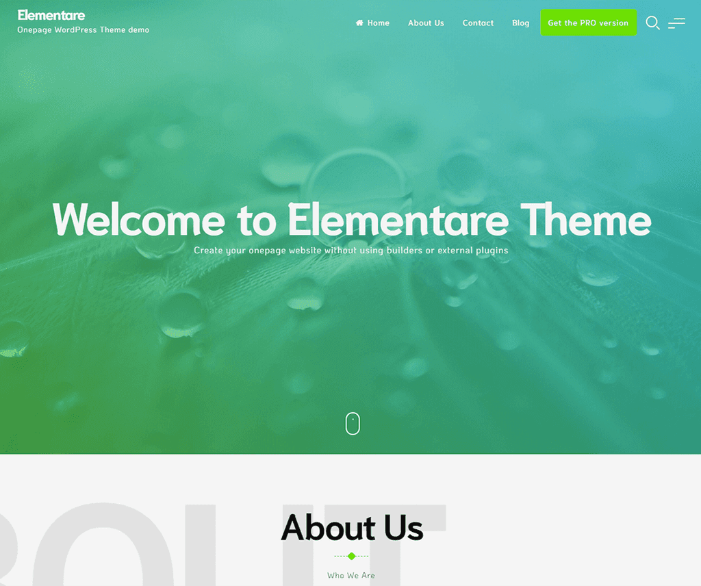Tema Wordpress de știri gratuite Elementare
