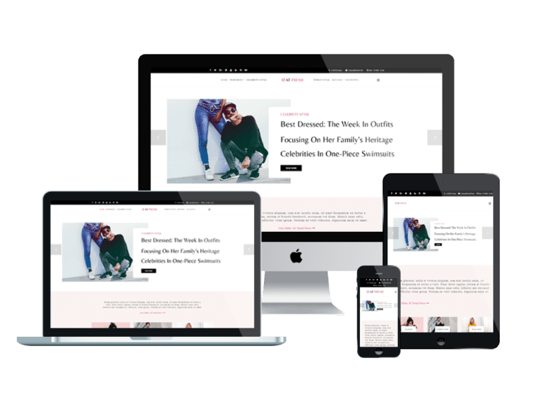 La Trend Free Fashion Magazine Joomla Theme