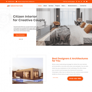 Lt Arquitetura Tema Wordpress