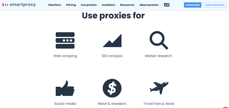 Zarządzanie SEO przez Smartproxy. Monitoruj SERP i strony audytowe