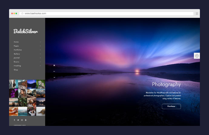 Blacksilver | Tema de fotografie pentru WordPress