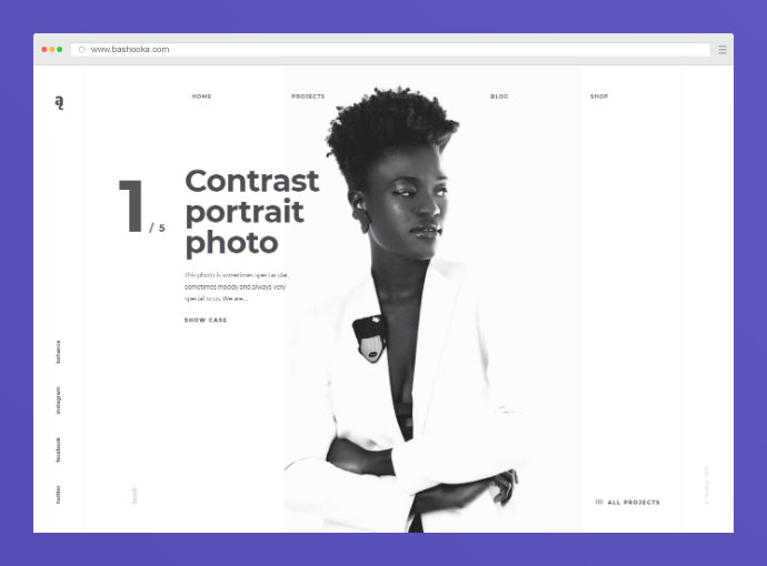 Anadbry – Thème de portefeuille WordPress créatif