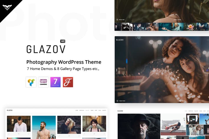 Glazov – WordPress-Thema für Fotografie
