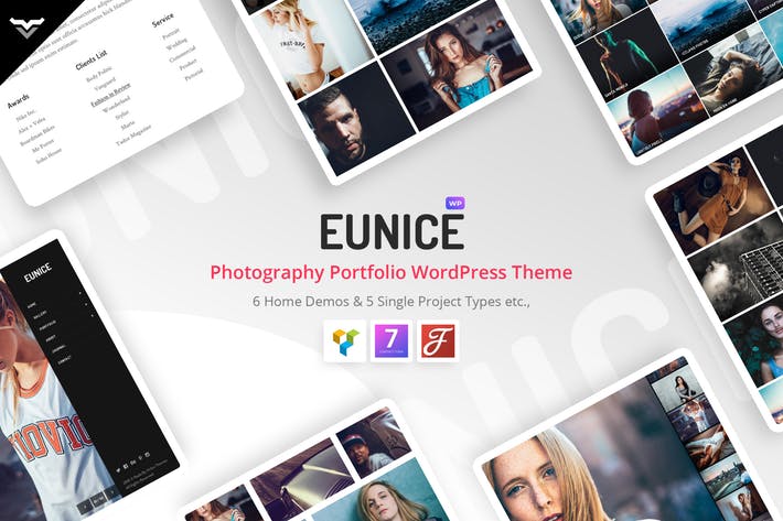 Eunice - Fotografie-Portfolio-WordPress-Theme