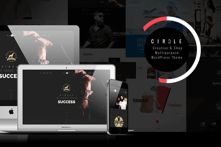 CIRCLE - Kreatives Mehrzweck-WordPress-Thema