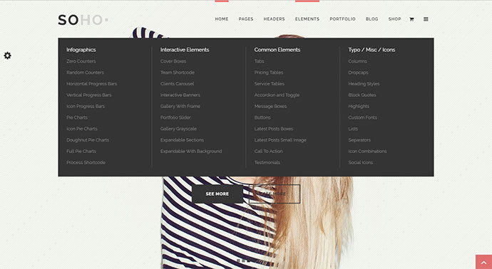 Soho - Tema WordPress curată multifuncțională