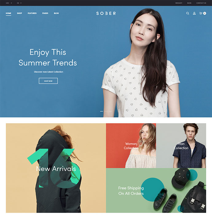 WooCommerce WordPress 테마