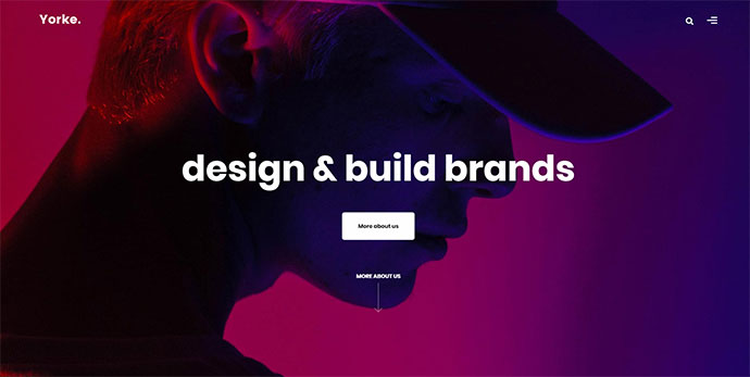 Yorke – WordPress-Thema für kreatives Portfolio