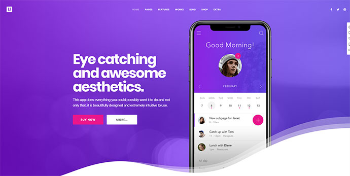 Uncode - Kreatives Mehrzweck-WordPress-Thema