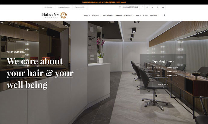 Salon de coiffure
