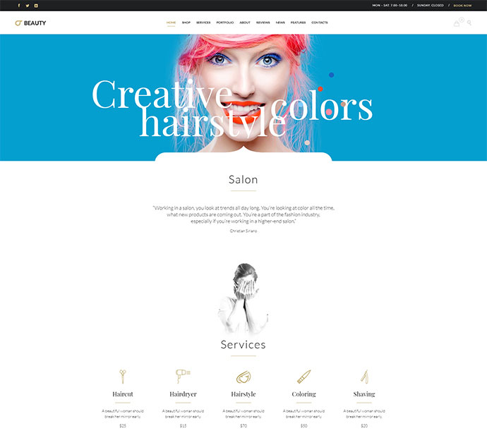 Salon de coiffure
