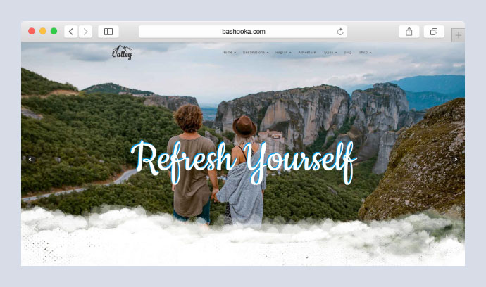 Valley - Tema WordPress pentru tur și călătorii