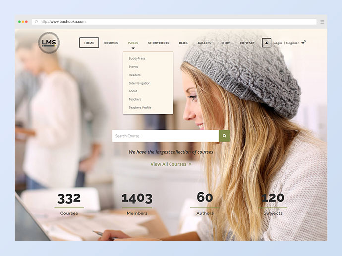 LMS | System zarządzania nauką, motyw WordPress LMS dla edukacji