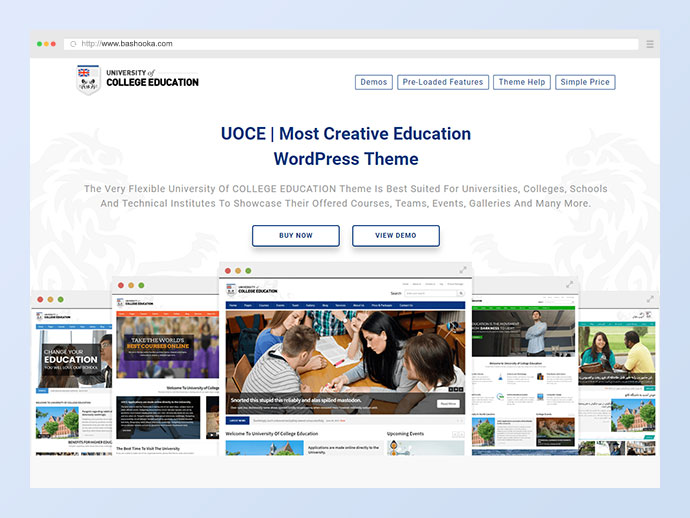 Uniwersytet | Edukacyjny, responsywny motyw WordPress