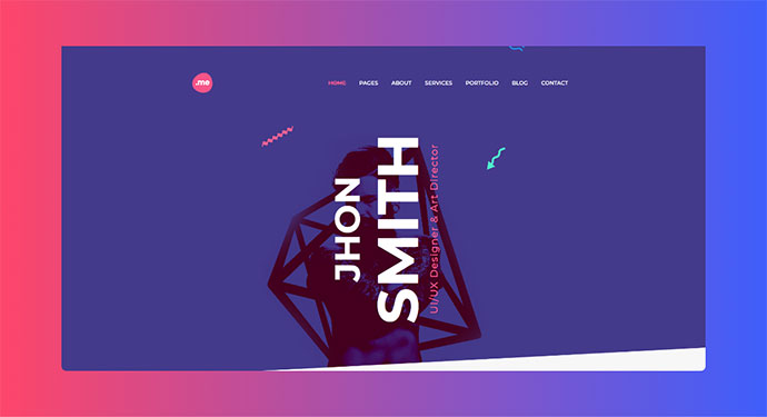 أنا - Creative Portfolio & Resume / CV WordPress Theme