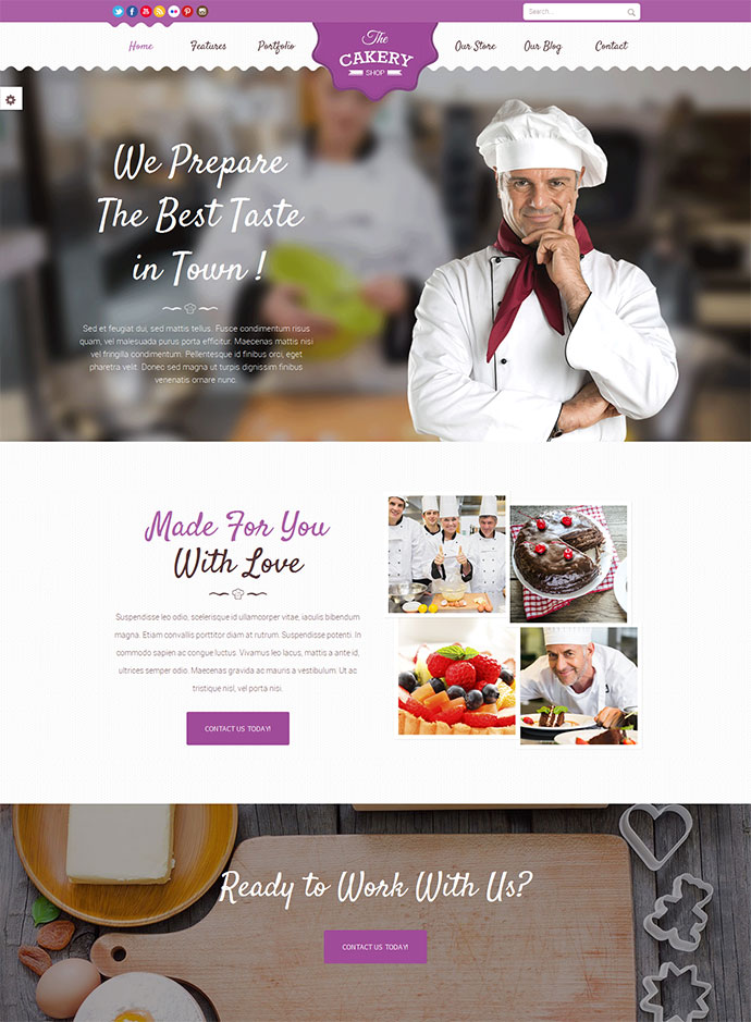 Cakery - 蛋糕 WordPress 主题