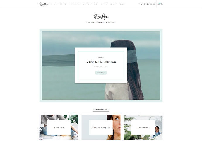 Bklyn - Tema de blog de WordPress