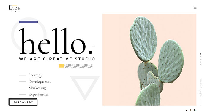 Tipo - Tema creativo de WordPress