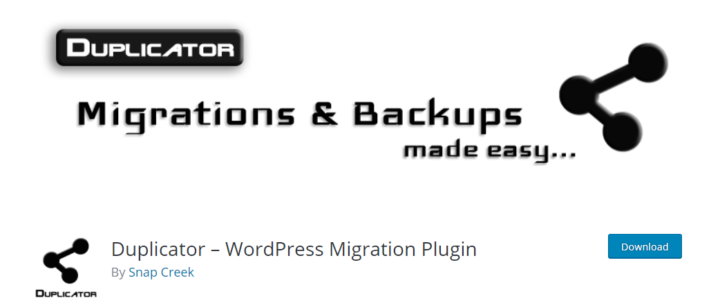 Migrarea unui site WordPress folosind Duplicator vă scutește de o mulțime de bătăi de cap