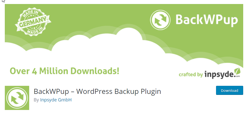 Puede hacer una copia de seguridad y restaurar la instalación de WordPress con el complemento gratuito; la versión pro ofrece una copia de seguridad completa de la base de datos
