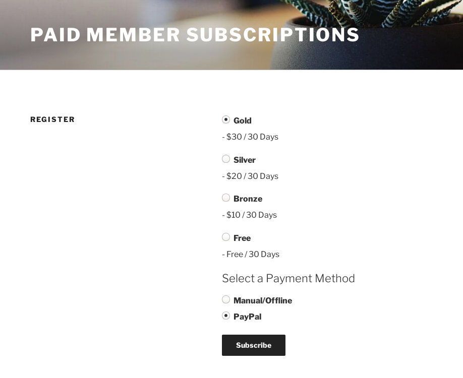 ปลั๊กอินสมาชิก WooCommerce
