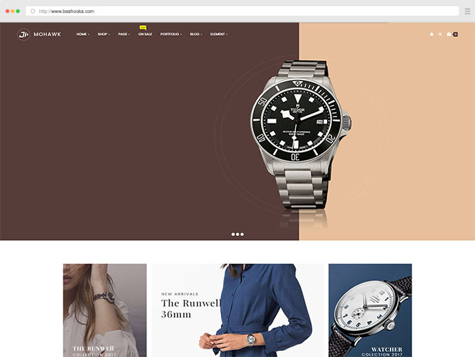 Mohawk - uniwersalny motyw WordPress WooCommerce