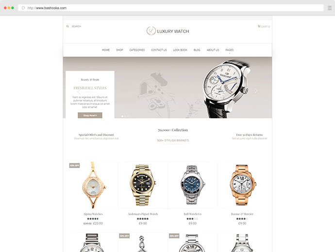 Luksus - Motyw WordPress WooCommerce