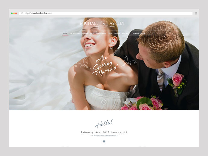 Lune de miel - Wedding & Wedding planner WordPress