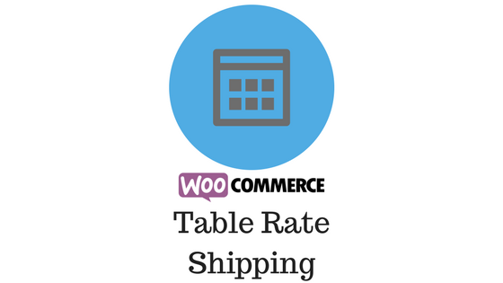 Header image for WooCommerce table rate shipping