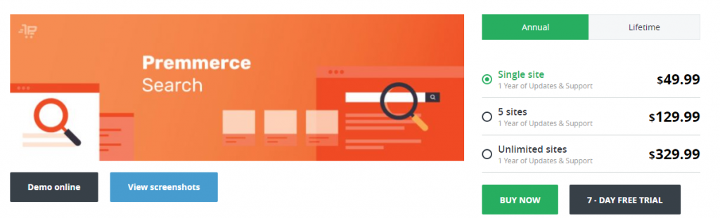 Поиск продуктов WooCommerce