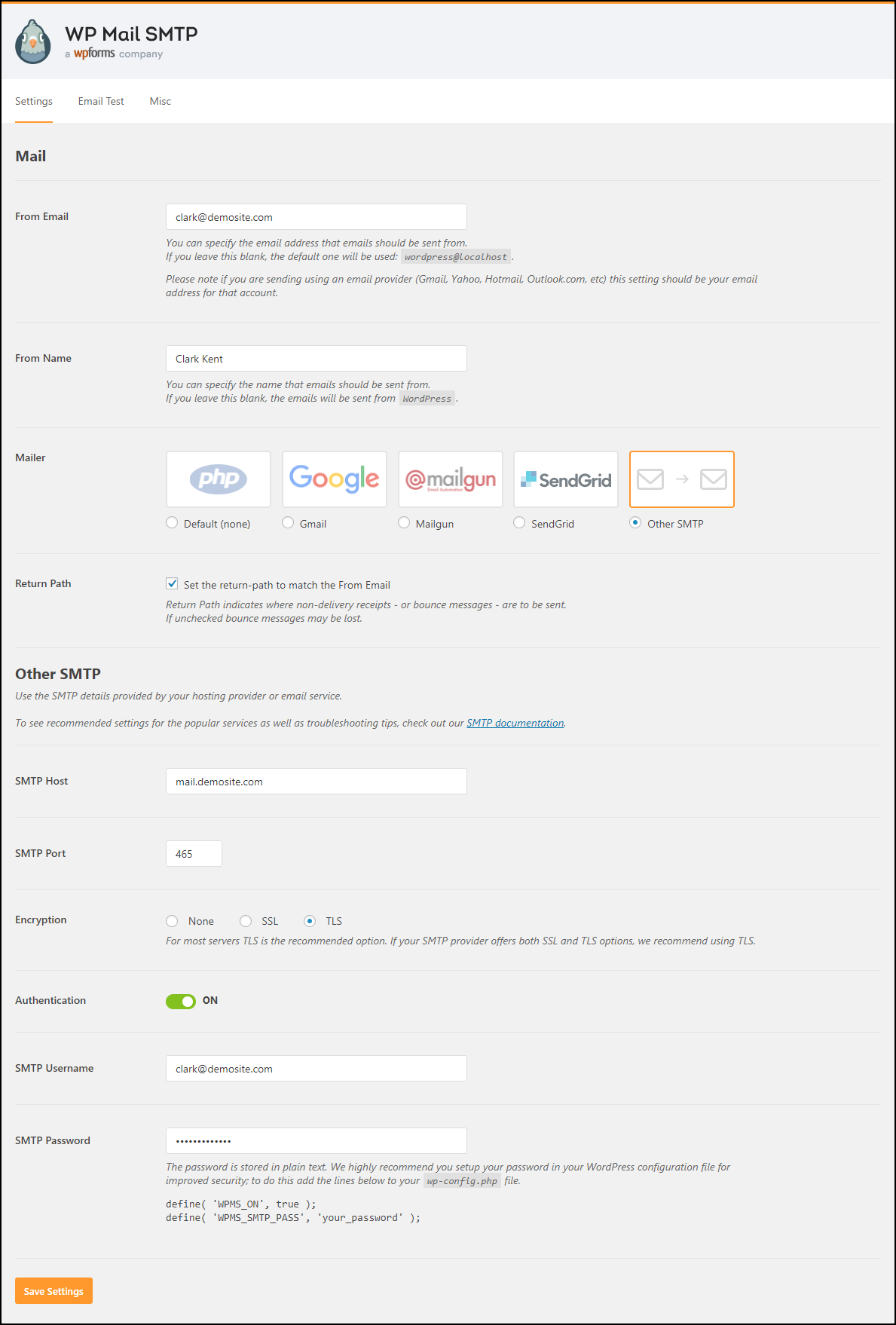 Configurar SMTP no WordPress | Configurações do plug-in SMTP do WP Mail Configure SMTP in WordPress | WP Mail SMTP Plugin Settings