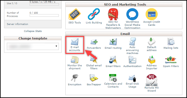 Configurar SMTP no WordPress | Contas de e-mail no cPanel Configure SMTP in WordPress | Email Accounts in cPanel