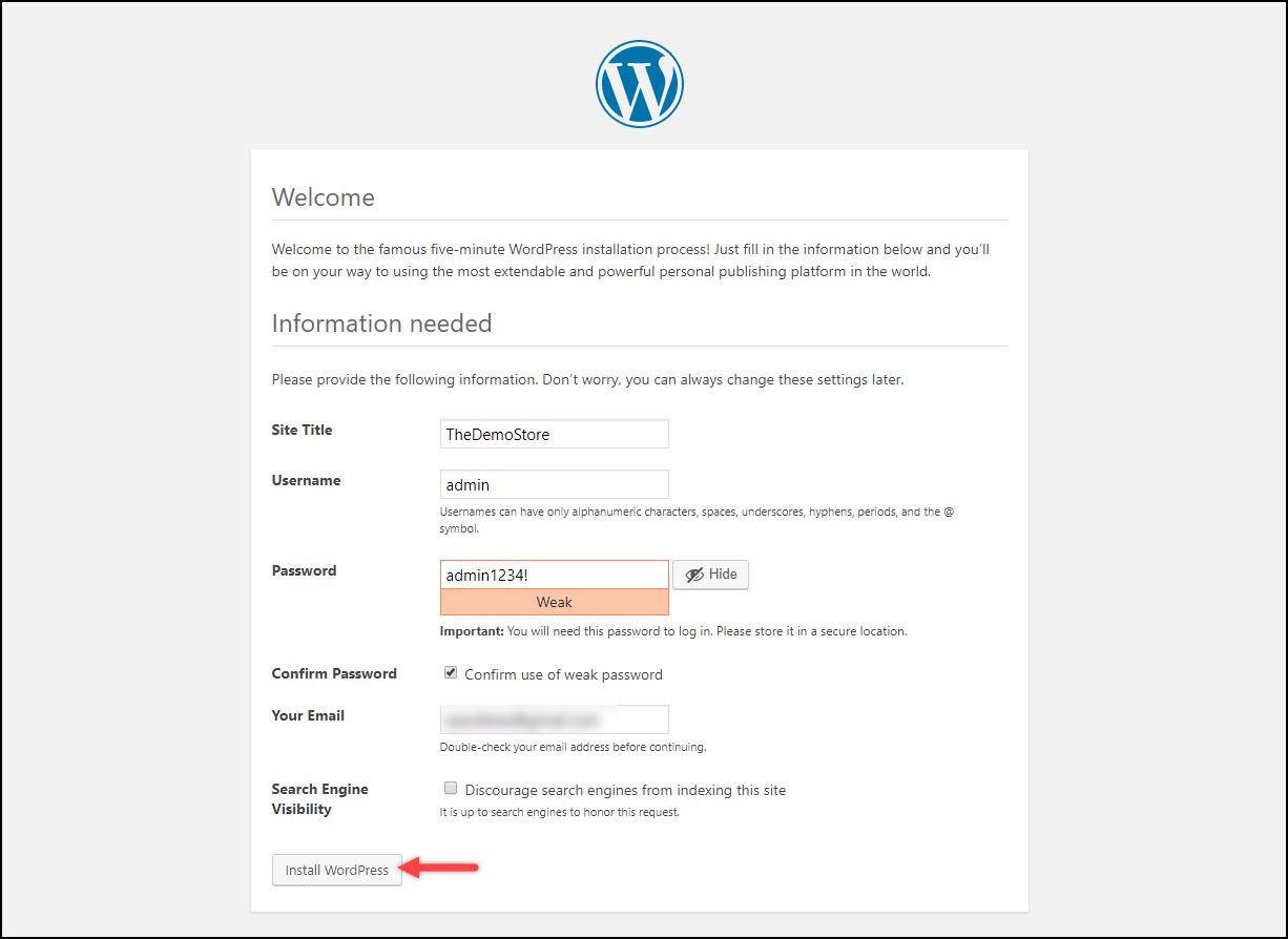 Menginstal WordPress di Windows | Wizard Pengaturan Cepat WordPress Installing WordPress on Windows | WordPress Quick Setup Wizard
