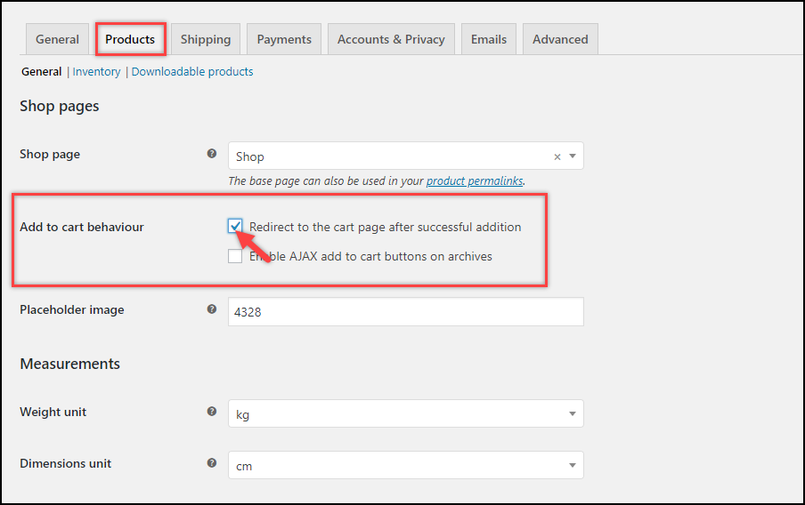 Lewati Halaman Keranjang WooCommerce | Tambahkan ke pengaturan Perilaku Keranjang Skip WooCommerce Cart Page | Add to Cart Behavior setting