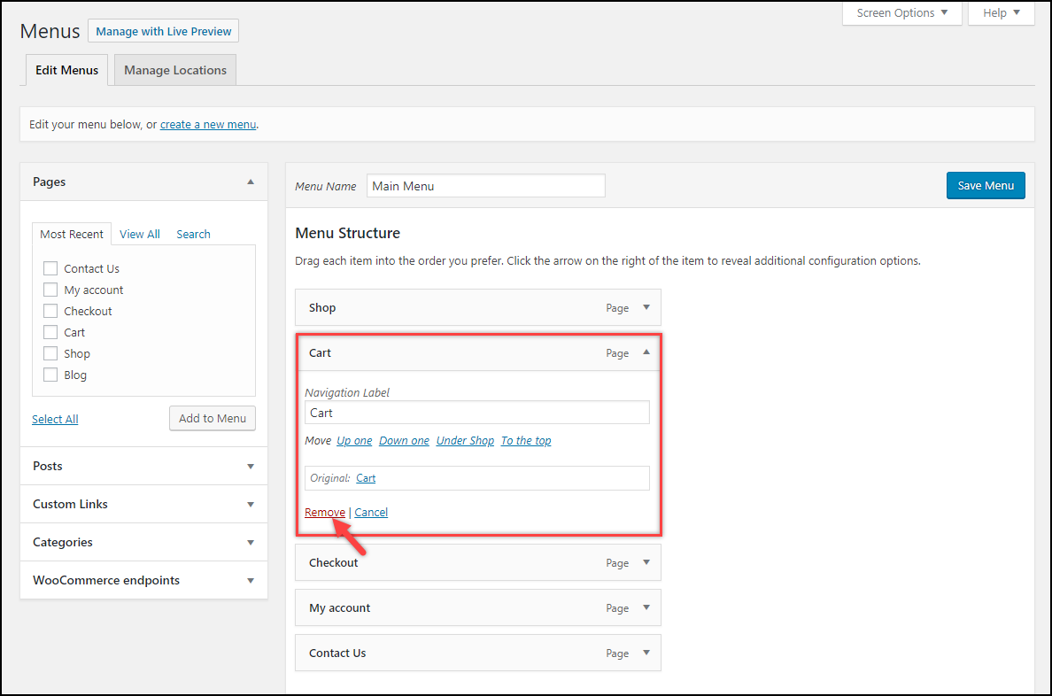 Lewati Halaman Keranjang WooCommerce | Menghapus tautan Keranjang dari Menu Skip WooCommerce Cart Page | Removing Cart link from Menu