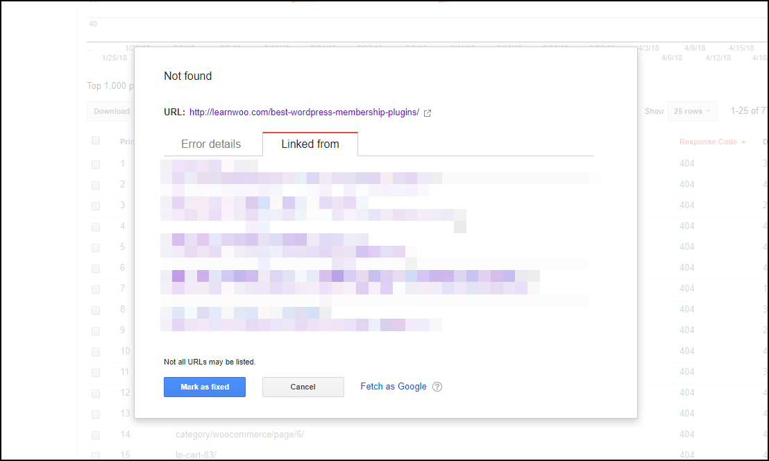 تحسين WordPress - Google Search Console | مرتبط من عناوين URL Optimize WordPress - Google Search Console | Linked From URLs