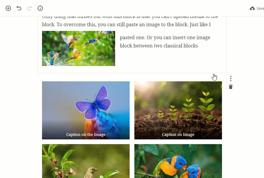 Spacer Gutenberg 2.8.5 تحديث