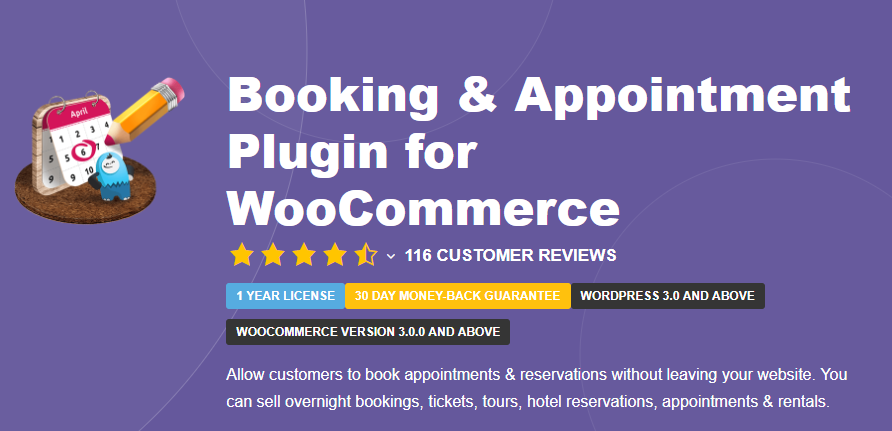 Buchungs- und Termin-Plugin für WooCommerce