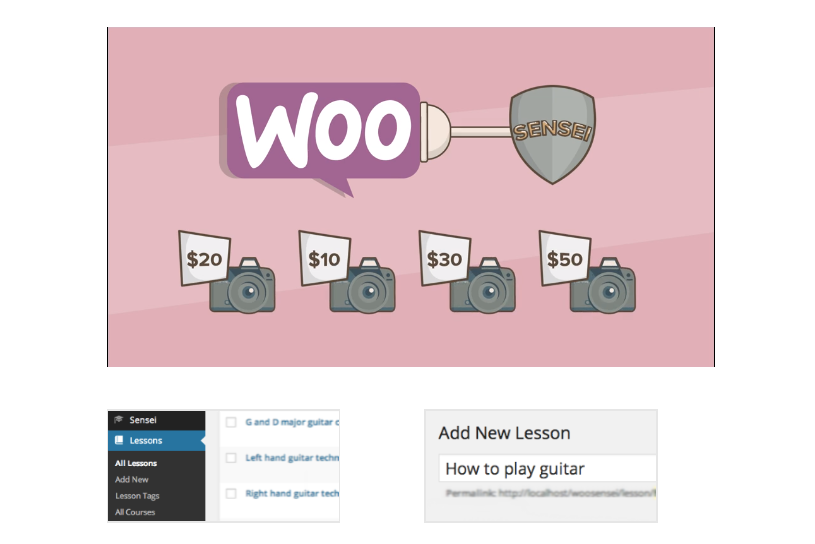 Sensei eLearning 플러그인 이미지