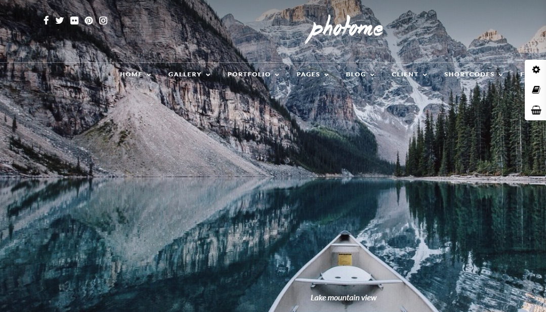 Photo Me, тема WordPress для фотографий