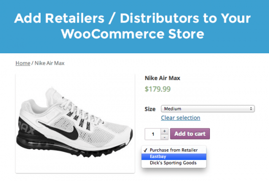 Screenshot des Artikels Product Retailer-Plugin für WooCommerce-Produkte
